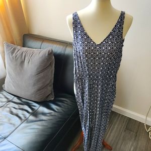 Open back Romper long pants